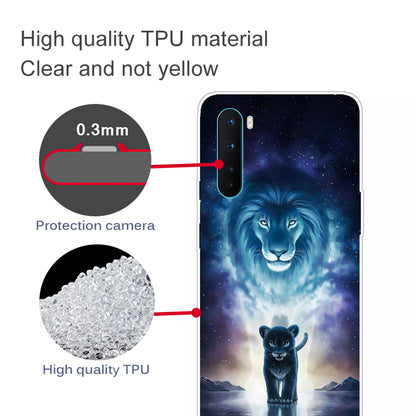 Printing Skin Soft TPU Cell Phone Shell for OnePlus Nord