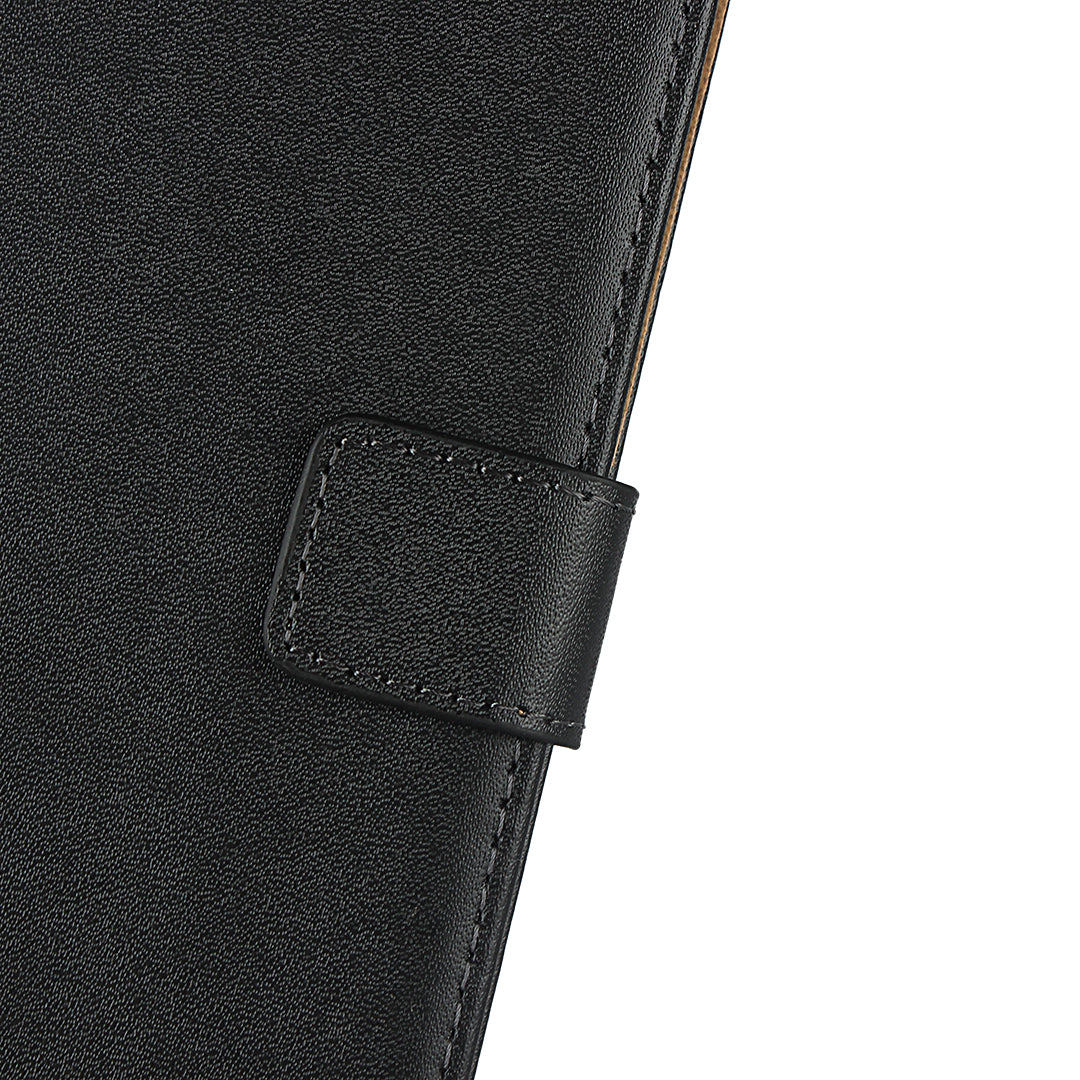 Genuine Leather Stand Wallet Case Accessory for OnePlus Nord