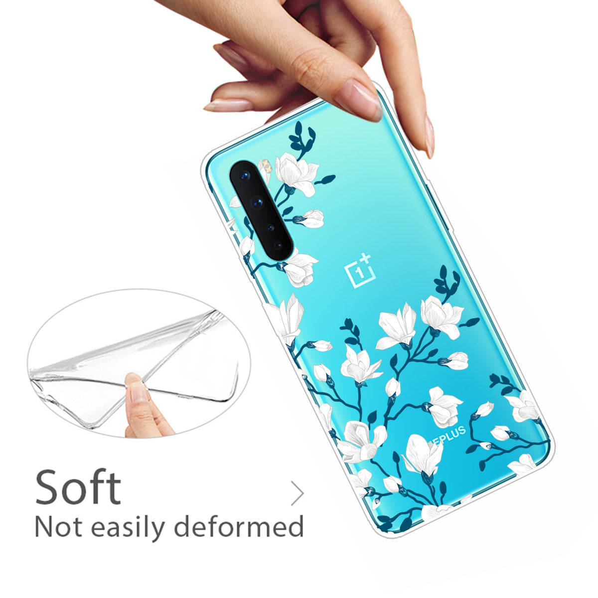 Printing Skin TPU Back Protective Cover for OnePlus Nord