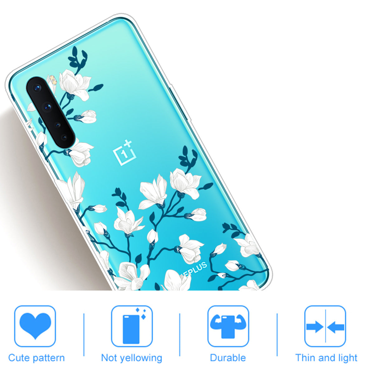 Printing Skin TPU Back Protective Cover for OnePlus Nord