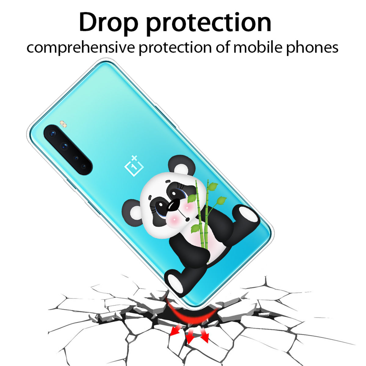 Printing Skin TPU Back Protective Cover for OnePlus Nord