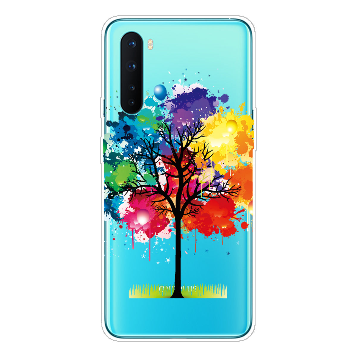 Printing Skin TPU Back Protective Cover for OnePlus Nord