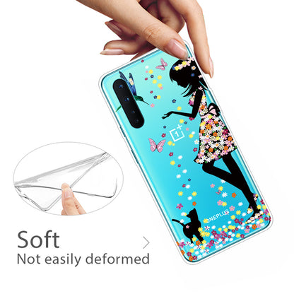 Pattern Printing TPU Protective Back Case for OnePlus Nord