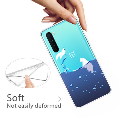 Pattern Printing TPU Protective Back Case for OnePlus Nord