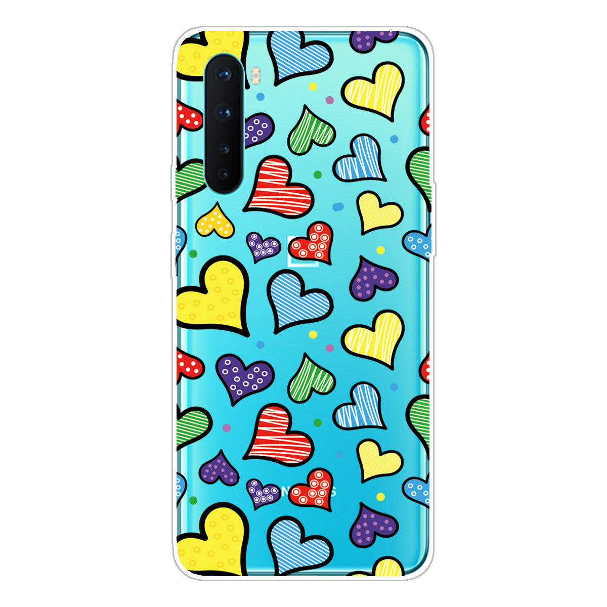 Pattern Printing TPU Protective Back Case for OnePlus Nord