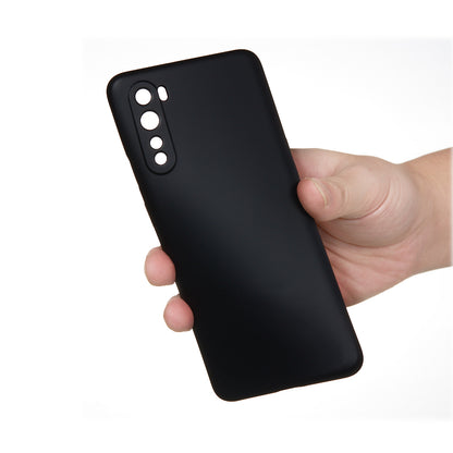 Liquid Silicone Soft Phone Shell with Strap for OnePlus Nord