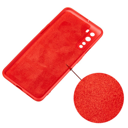 Liquid Silicone Soft Phone Shell with Strap for OnePlus Nord