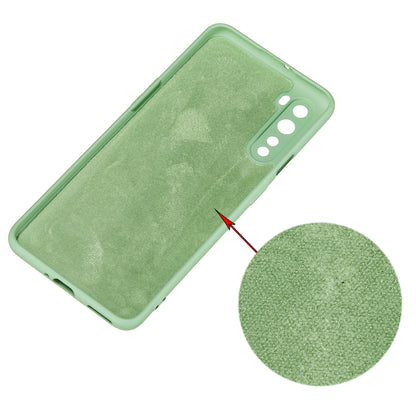 Liquid Silicone Soft Phone Shell with Strap for OnePlus Nord