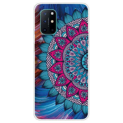 Pattern Printing Flexible TPU Back Protection Cover for OnePlus 8T