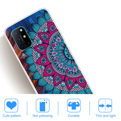 Pattern Printing Flexible TPU Back Protection Cover for OnePlus 8T