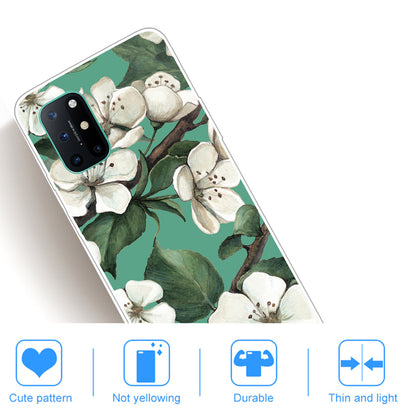 Pattern Printing Flexible TPU Back Protection Cover for OnePlus 8T