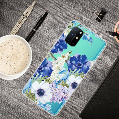 Pattern Printing Soft TPU Mobile Phone Shell for OnePlus 8T