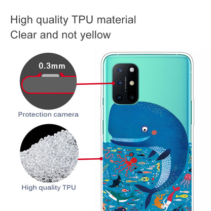 Pattern Printing Soft TPU Mobile Phone Shell for OnePlus 8T