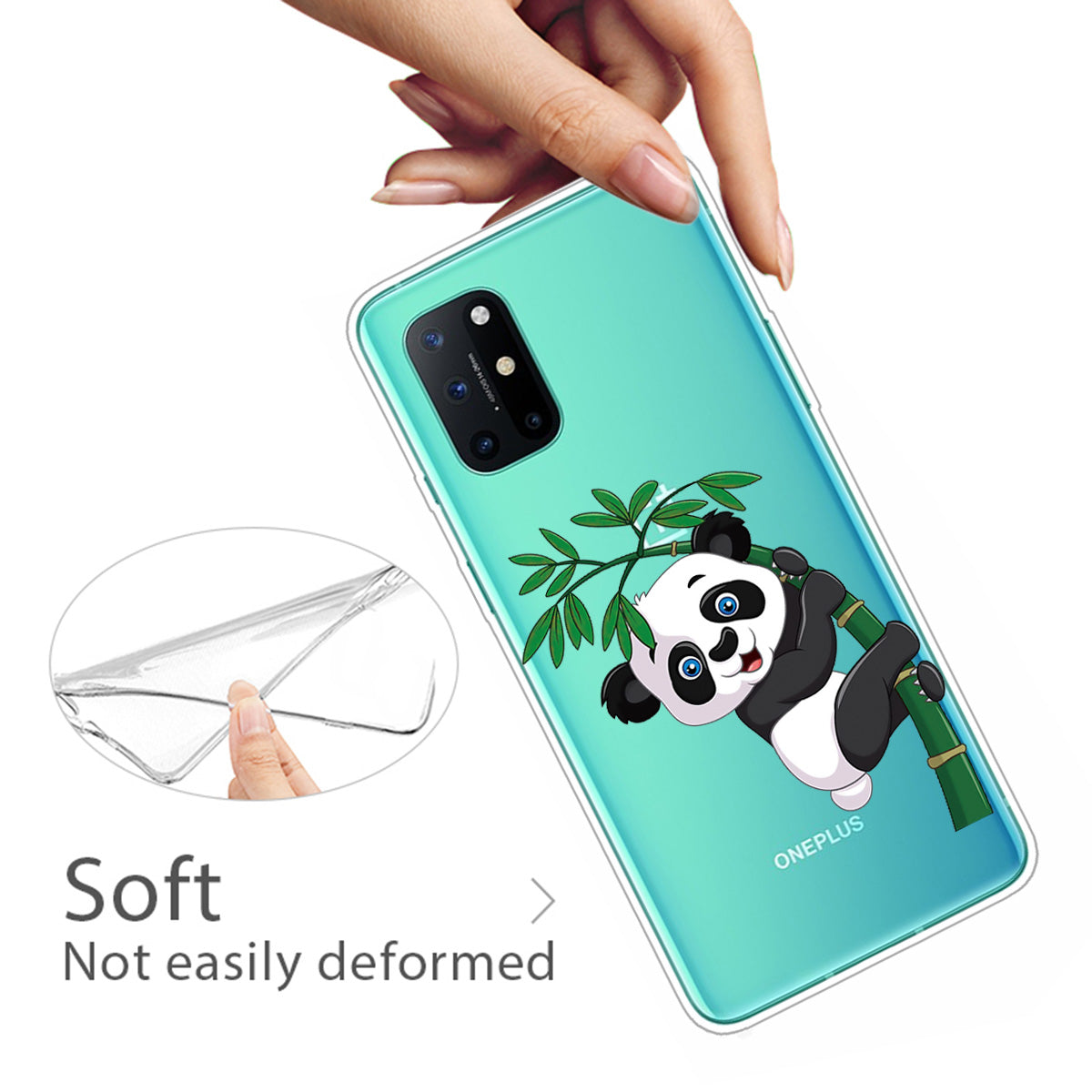 Pattern Printing Soft TPU Mobile Phone Shell for OnePlus 8T