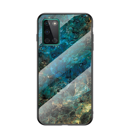 Marble Grain Pattern Tempered Glass PC + TPU Combo Case for OnePlus 8T