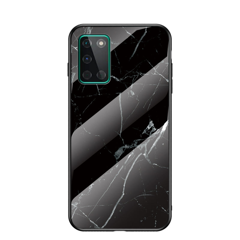 Marble Grain Pattern Tempered Glass PC + TPU Combo Case for OnePlus 8T