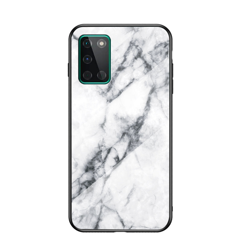 Marble Grain Pattern Tempered Glass PC + TPU Combo Case for OnePlus 8T