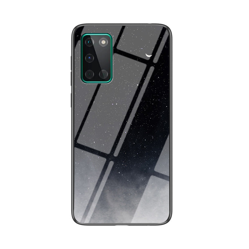 Starry Sky Tempered Glass + PC + TPU Hybrid Shell for OnePlus 8T