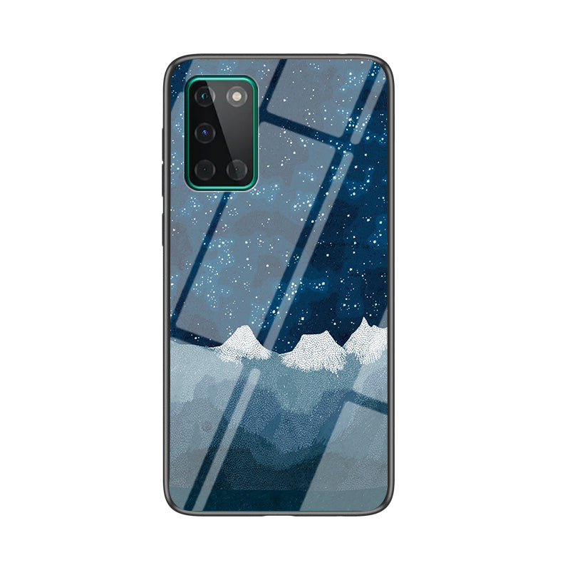 Starry Sky Tempered Glass + PC + TPU Hybrid Shell for OnePlus 8T