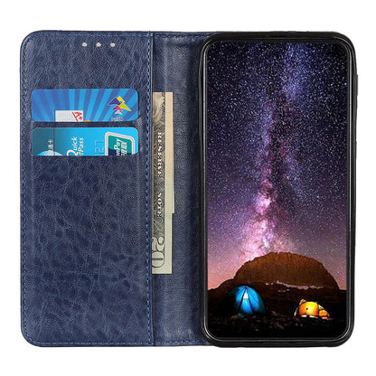 Auto-absorbed Crazy Horse Texture Case for OnePlus 8T Split Leather Wallet Shell