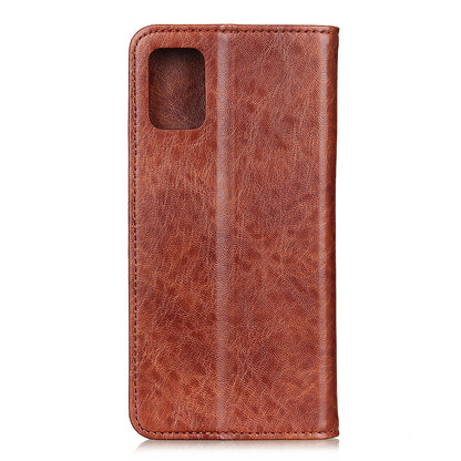 Auto-absorbed Crazy Horse Texture Case for OnePlus 8T Split Leather Wallet Shell