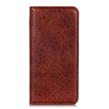 Auto-absorbed Crazy Horse Texture Case for OnePlus 8T Split Leather Wallet Shell