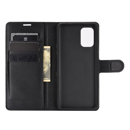 Litchi Texture Leather Wallet Protective Phone Casing for OnePlus 8T