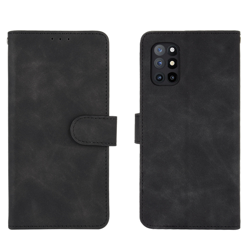 For OnePlus 8T Skin-touch PU Leather Wallet Case with Stand