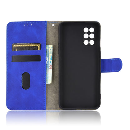 For OnePlus 8T Skin-touch PU Leather Wallet Case with Stand