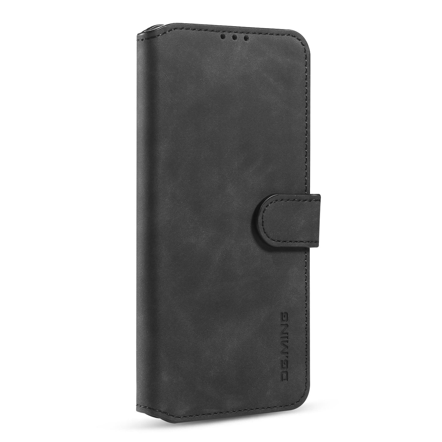 DG.MING Retro Style Leather Wallet Shell for OnePlus 8T