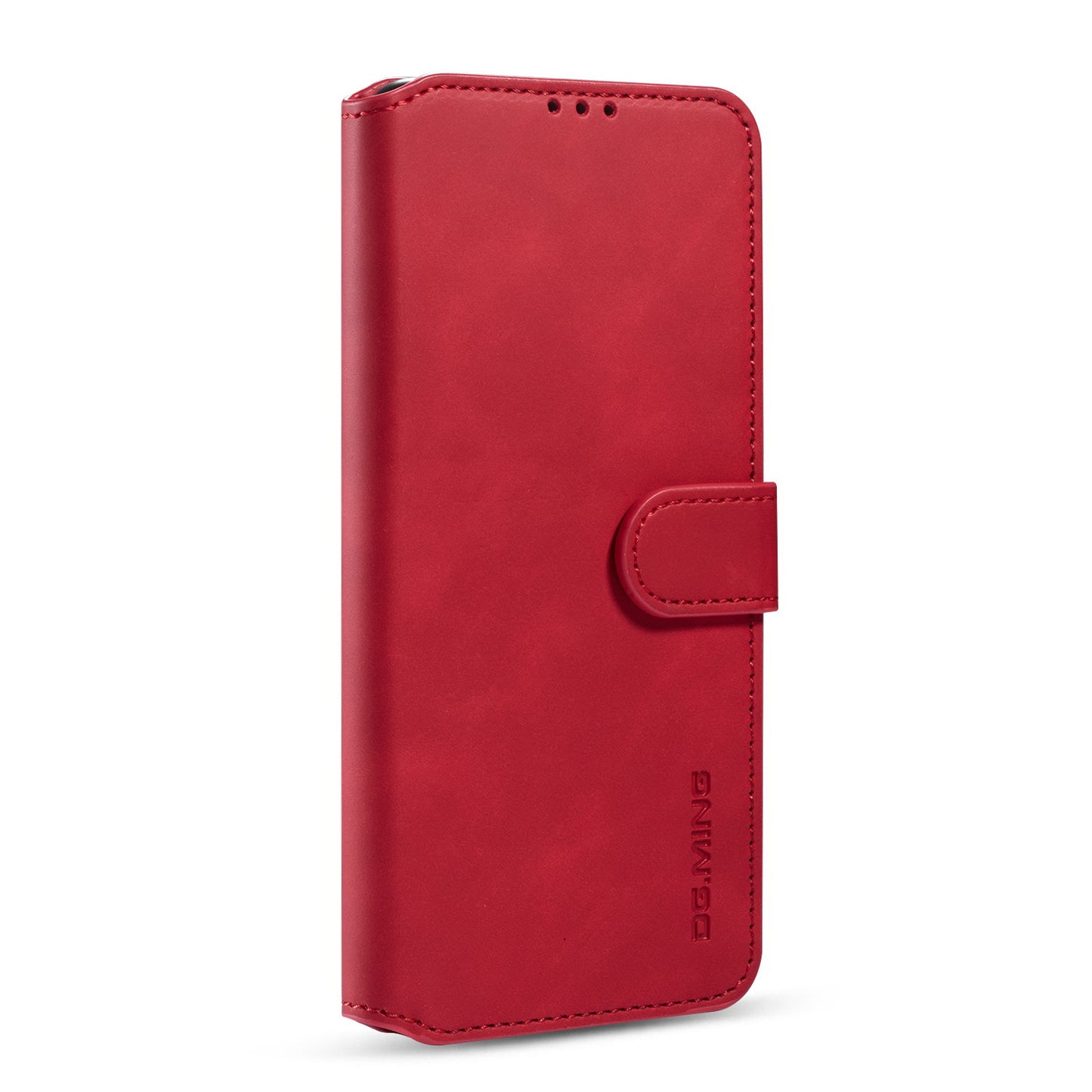 DG.MING Retro Style Leather Wallet Shell for OnePlus 8T