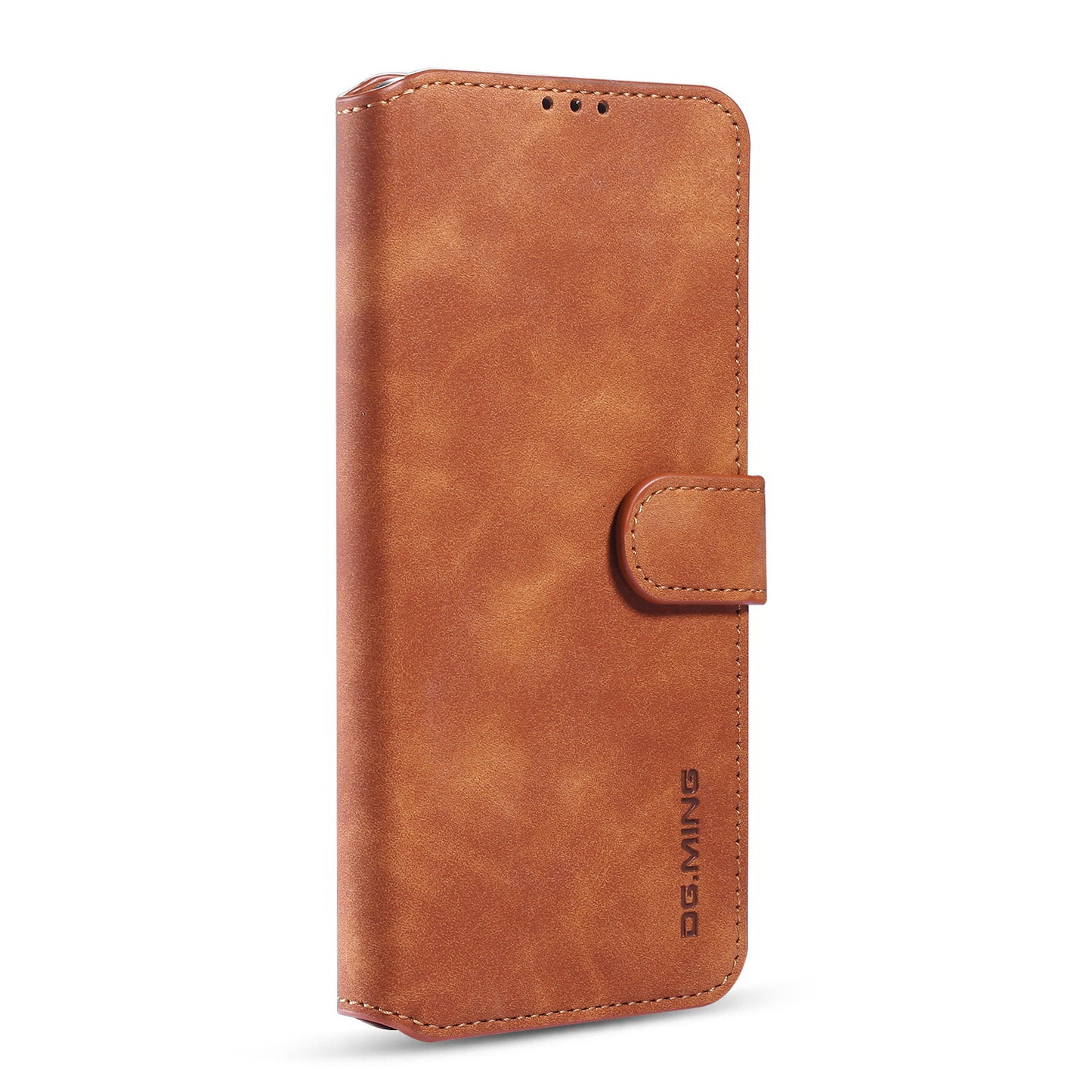 DG.MING Retro Style Leather Wallet Shell for OnePlus 8T