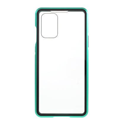 Double-sided Tempered Glass + Magnetic Adsorption Metal Frame Protection Phone Cover for OnePlus 8T