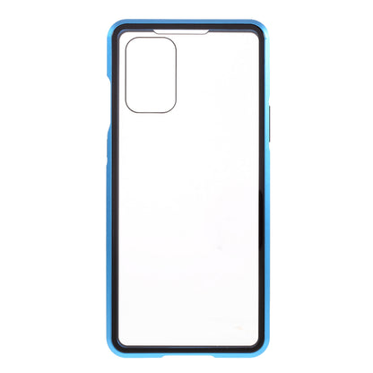 Double-sided Tempered Glass + Magnetic Adsorption Metal Frame Protection Phone Cover for OnePlus 8T