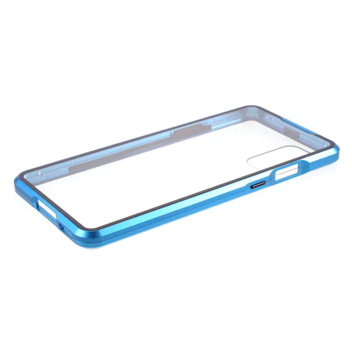 Double-sided Tempered Glass + Magnetic Adsorption Metal Frame Protection Phone Cover for OnePlus 8T