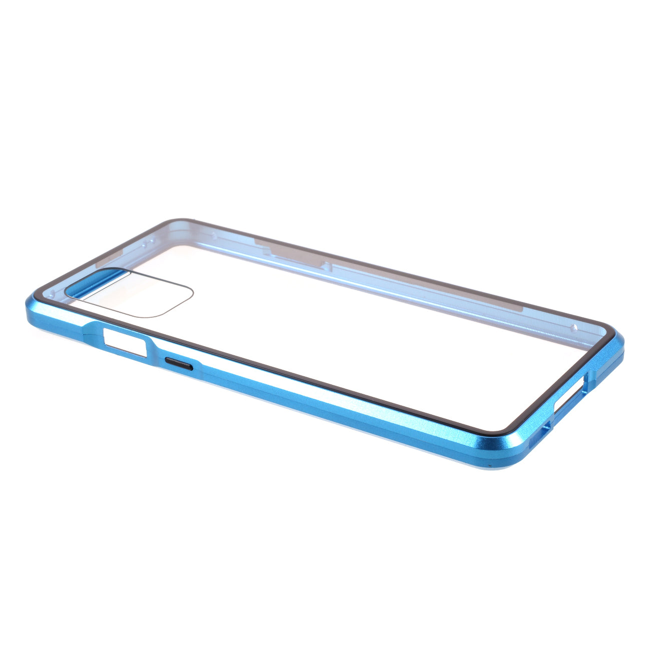 Double-sided Tempered Glass + Magnetic Adsorption Metal Frame Protection Phone Cover for OnePlus 8T