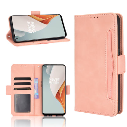 Multiple Card Slots Leather Wallet Mobile Phone Case for OnePlus Nord N100