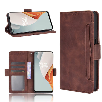 Multiple Card Slots Leather Wallet Mobile Phone Case for OnePlus Nord N100