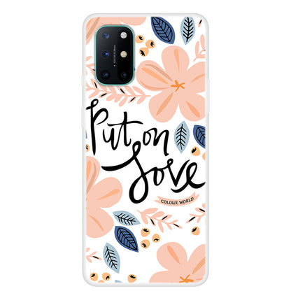 Pattern Printing TPU Phone Soft Case for OnePlus 8T