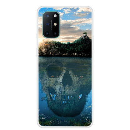 Pattern Printing TPU Phone Soft Case for OnePlus 8T