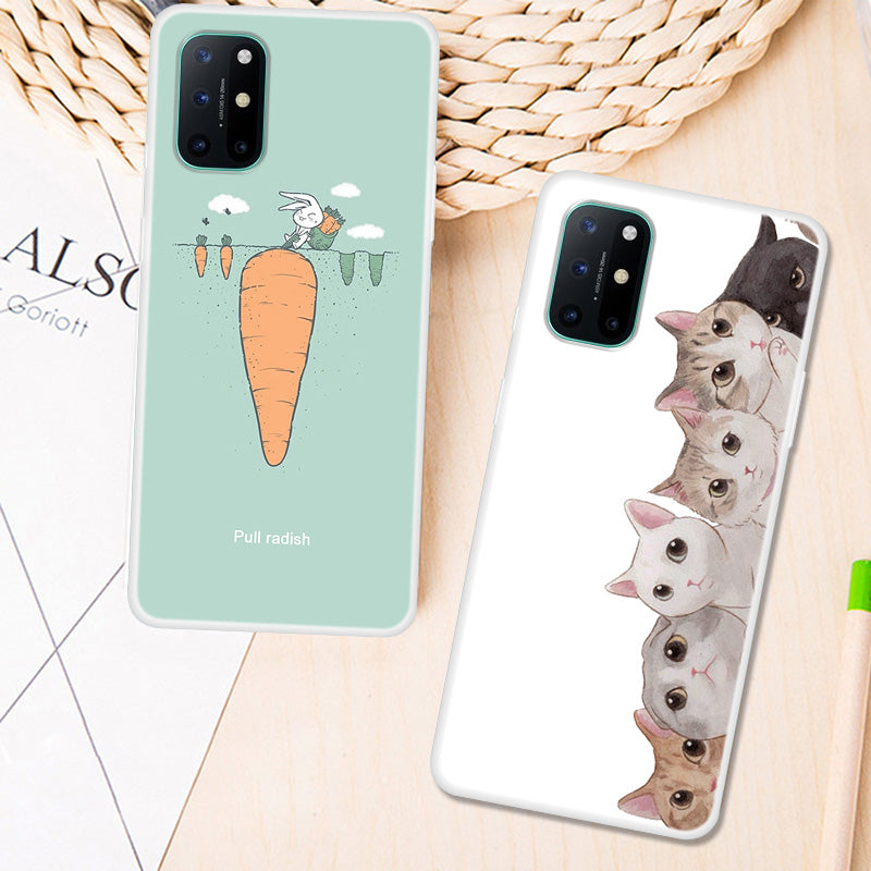 Pattern Printing TPU Phone Cover Case for OnePlus 8T