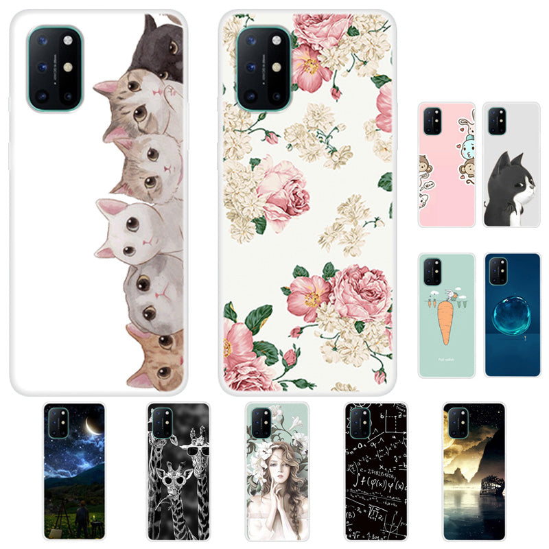 Pattern Printing TPU Phone Cover Case for OnePlus 8T