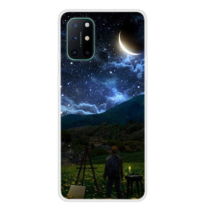 Pattern Printing TPU Phone Cover Case for OnePlus 8T