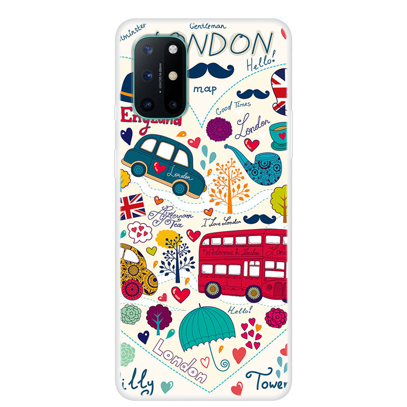 Pattern Printing TPU Phone Case for OnePlus 8T