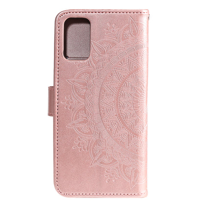 Imprint Flower Leather Wallet Case for OnePlus 8T/8T Pro Phone Cover