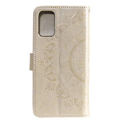 Imprint Flower Leather Wallet Case for OnePlus 8T/8T Pro Phone Cover