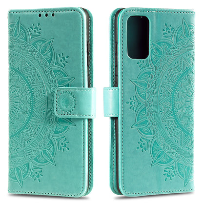 Imprint Flower Leather Wallet Case for OnePlus 8T/8T Pro Phone Cover