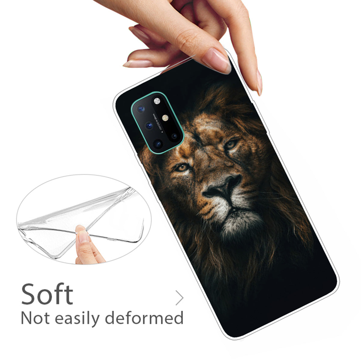 High Transmittance Patterned Protector Cover for OnePlus 8T TPU Case