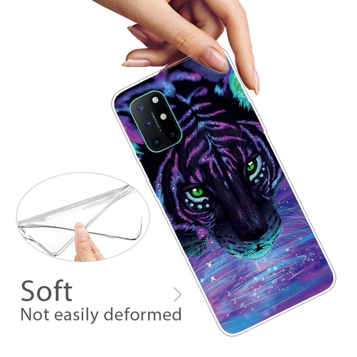 High Transmittance Patterned Protector Cover for OnePlus 8T TPU Case