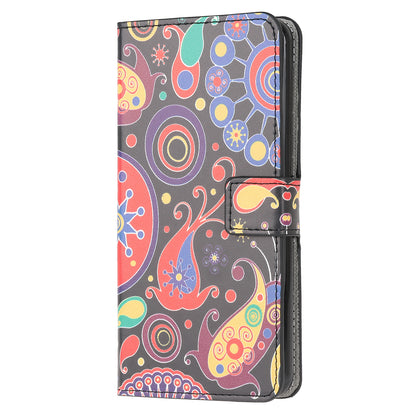 Phone Cover for OnePlus Nord N100 Pattern Printing Wallet Leather Case